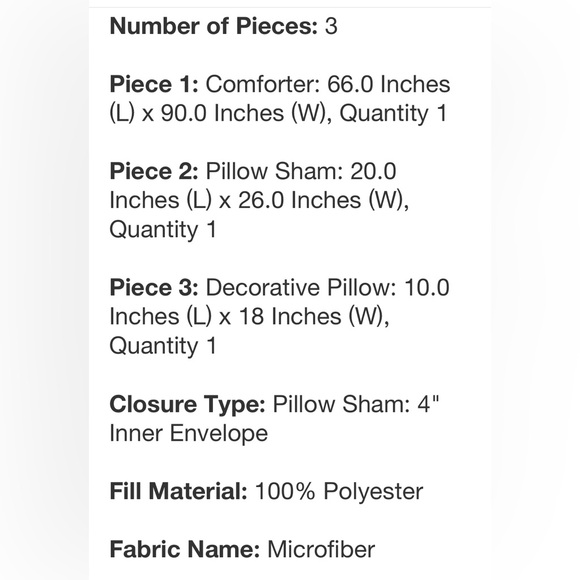 NWT Mi Zone Twin/TXL Coverlet Bedding Set - Picture 10 of 14